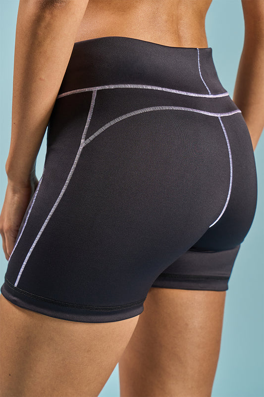 4111 - Calza corta reversible Snake