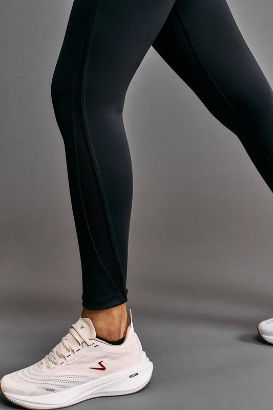 4151 - Calza con recorte mesh lateral