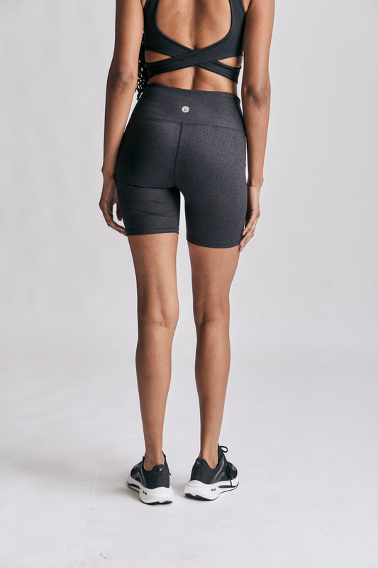 8995 - Ciclista Cintura Alta Estampada