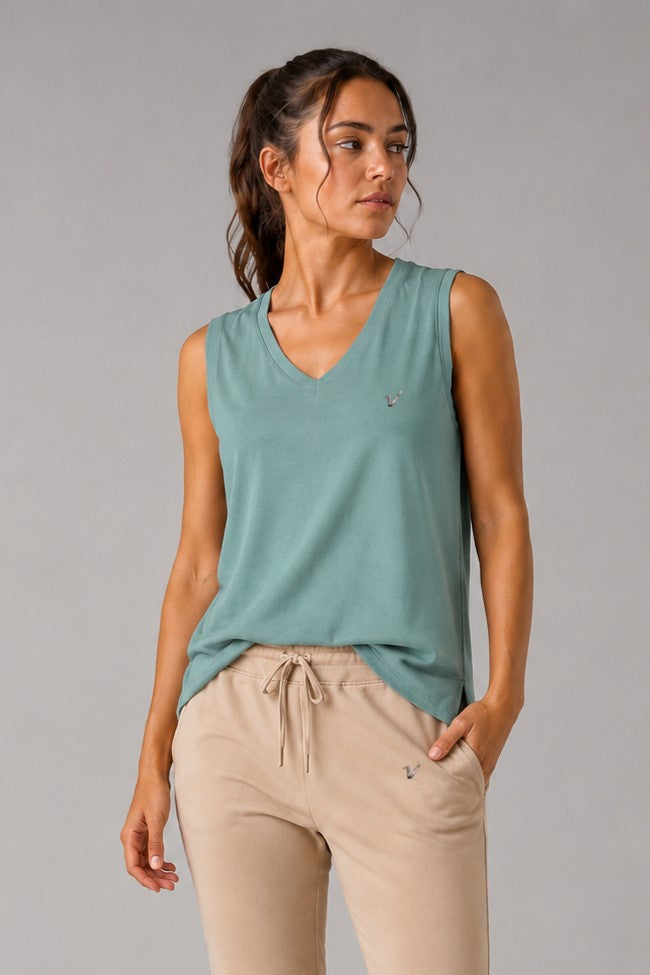4015 - Remera Sin Mangas Soft