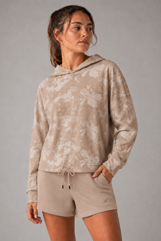 4055 -  Buzo Crop Fleur