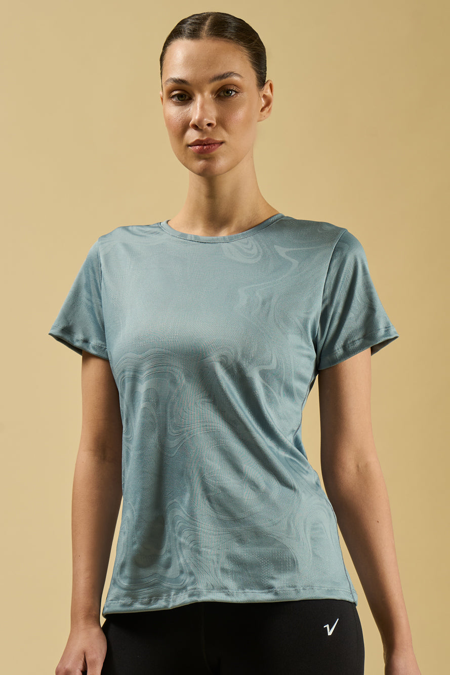 4063 - Remera Mesh Wave