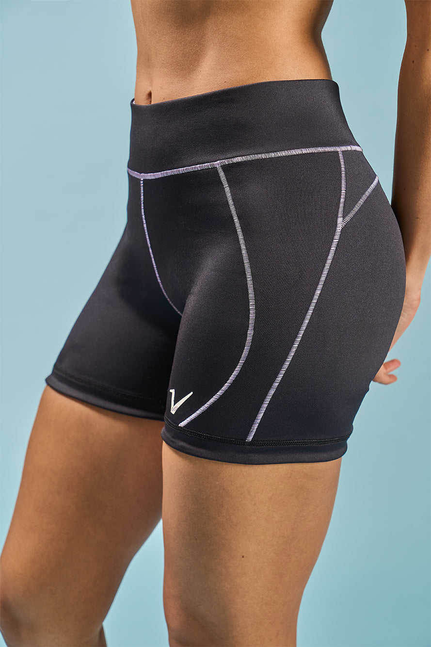 4111 - Calza corta reversible Snake