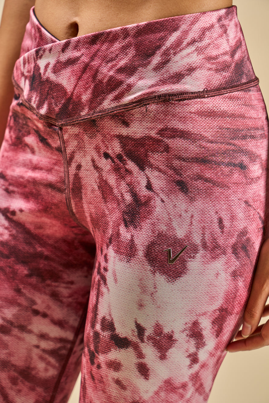 4112 - Calza 3/4 reversible Boho