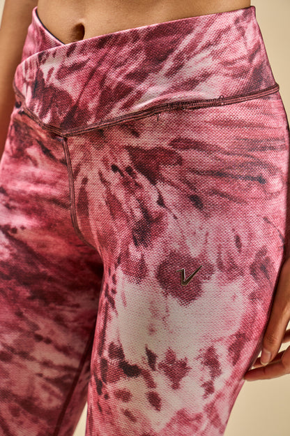 4112 - Calza 3/4 reversible Boho