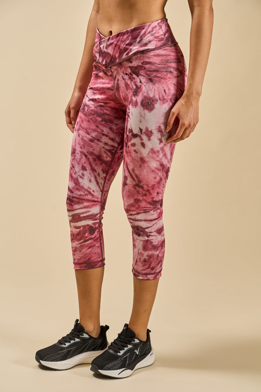 4112 - Calza 3/4 reversible Boho