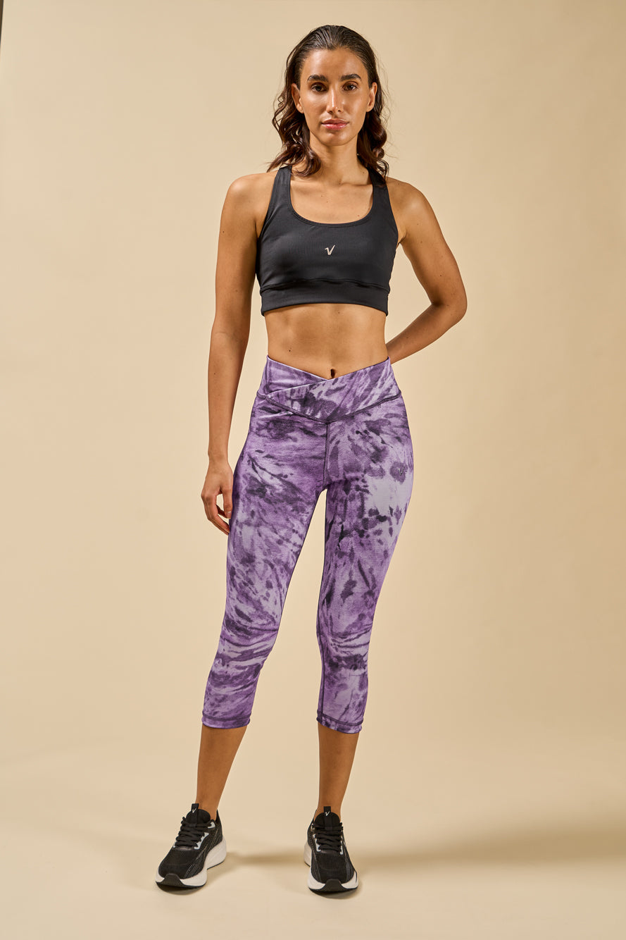 4112 - Calza 3/4 reversible Boho