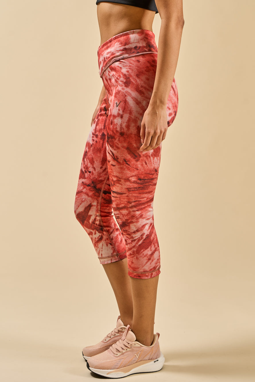 4112 - Calza 3/4 reversible Boho