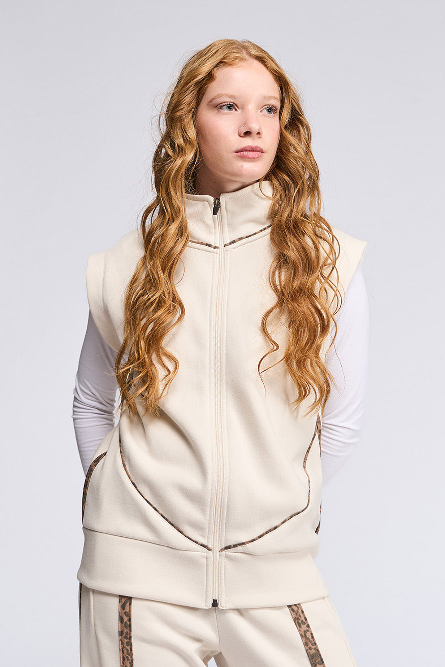 4164 - Chaleco Leopard