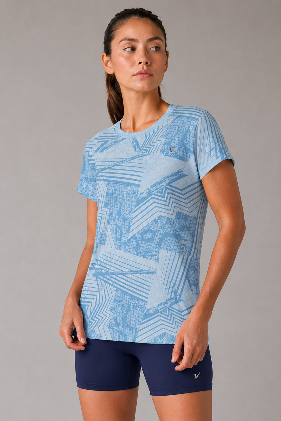 9199 - Remera Training Estampada