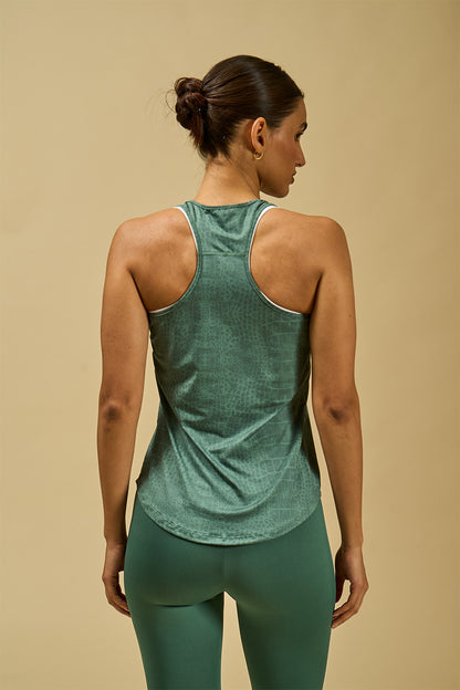 9201 - Musculosa Training estampada