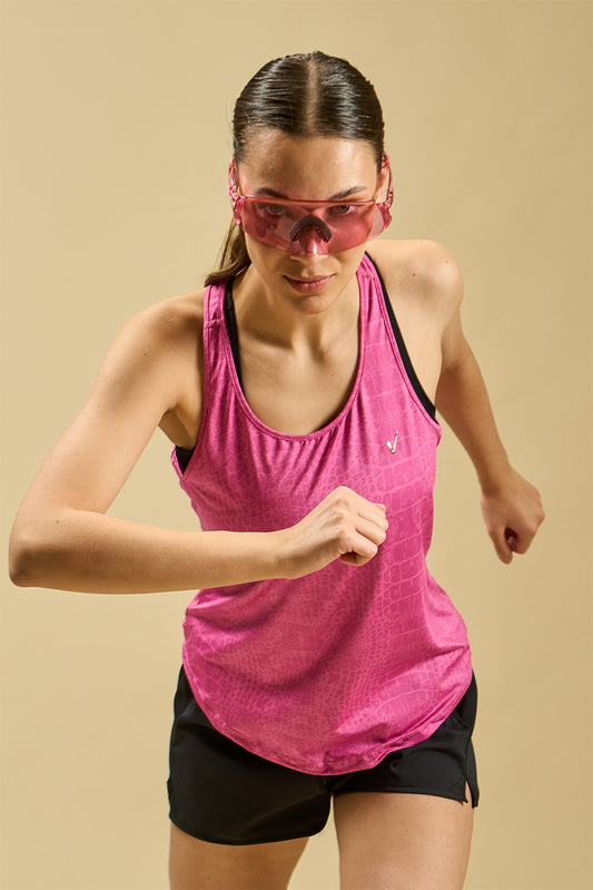 9201 - Musculosa Training estampada