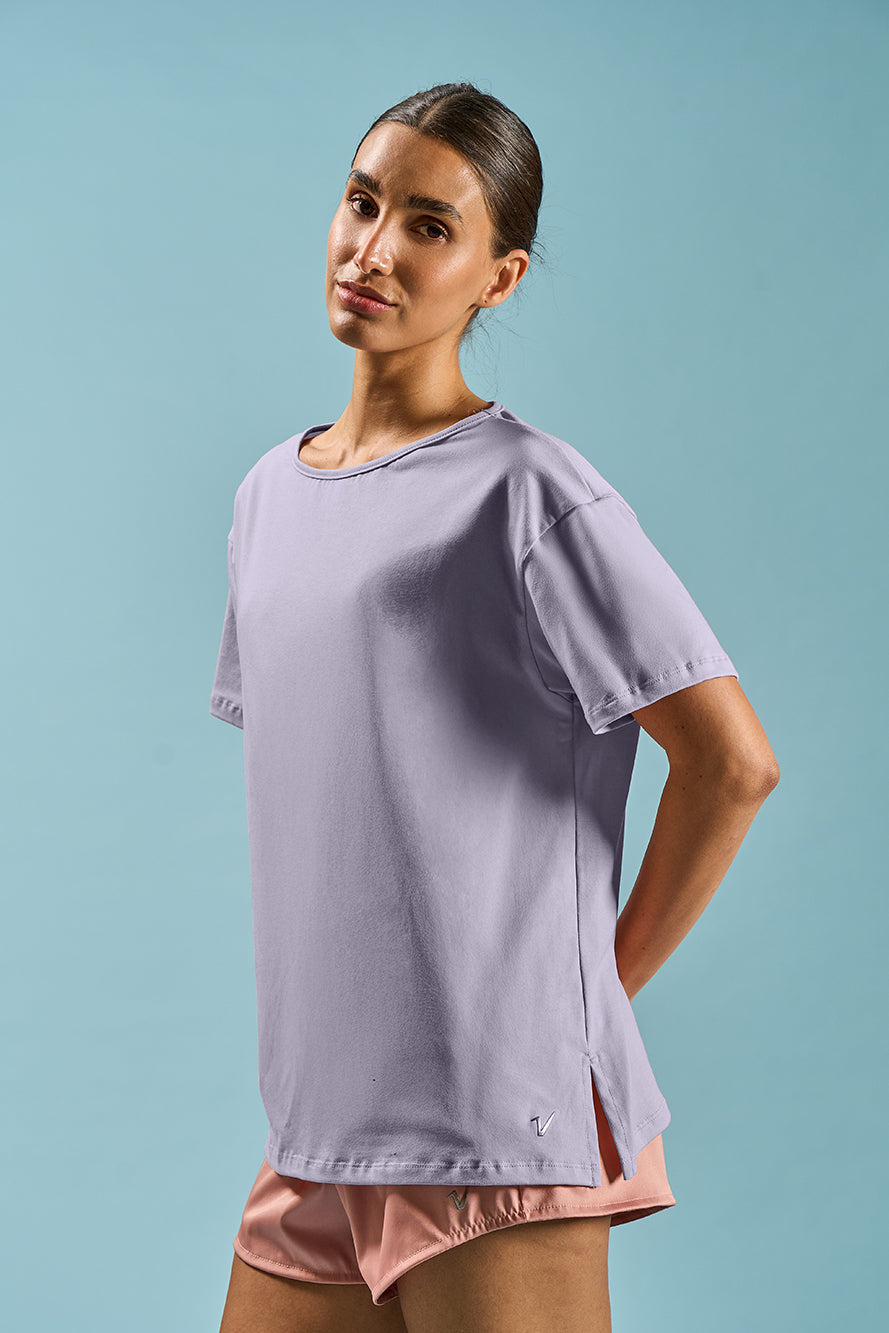 9988 - Remera Mangas Cortas Sheer